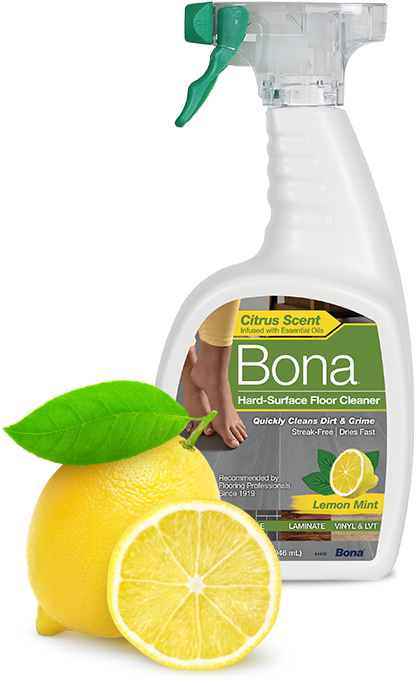 Bona® Hard-Surface Floor Cleaner With Lemon Mint